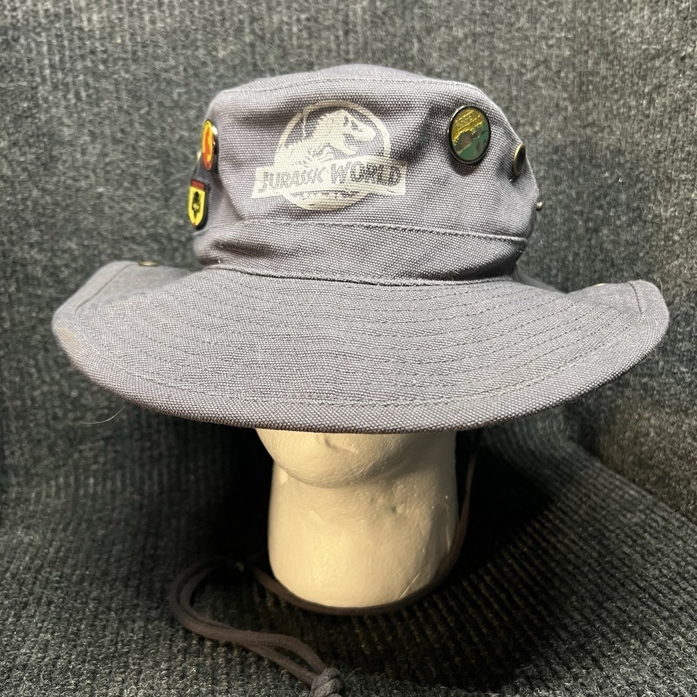 Universal Studios Park Jurassic World Outlander Safari Bucket Adult Hat Pins Y2K